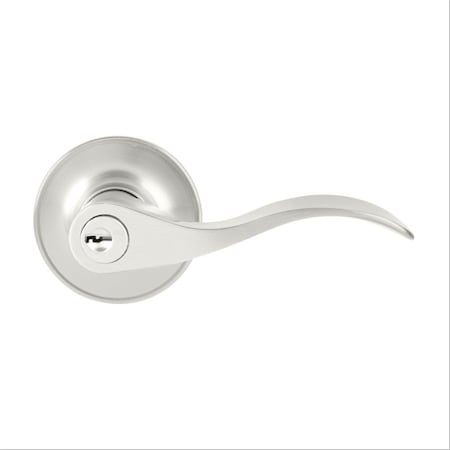 Delaney Hardware Callan Bennett Satin Nickel Keyed Entry Door Handle BN5101R